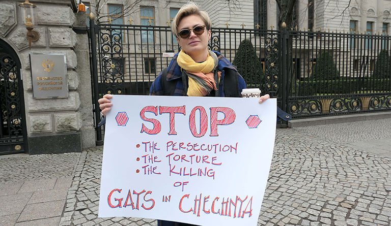 Learn about anti-gay pogrom in Chechnya.
